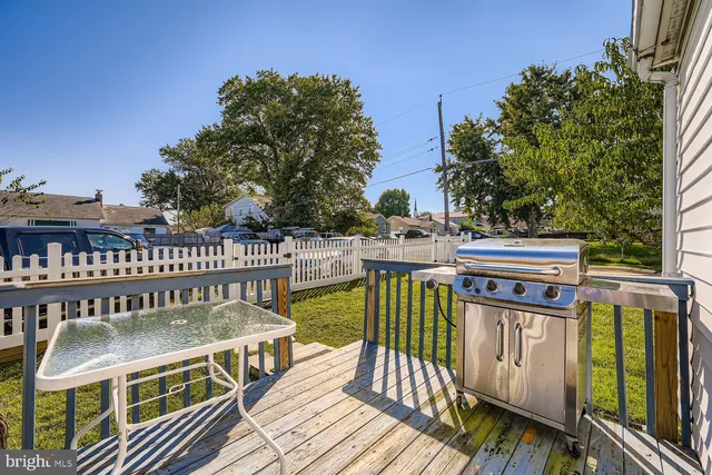 a view of a chairs on the deck