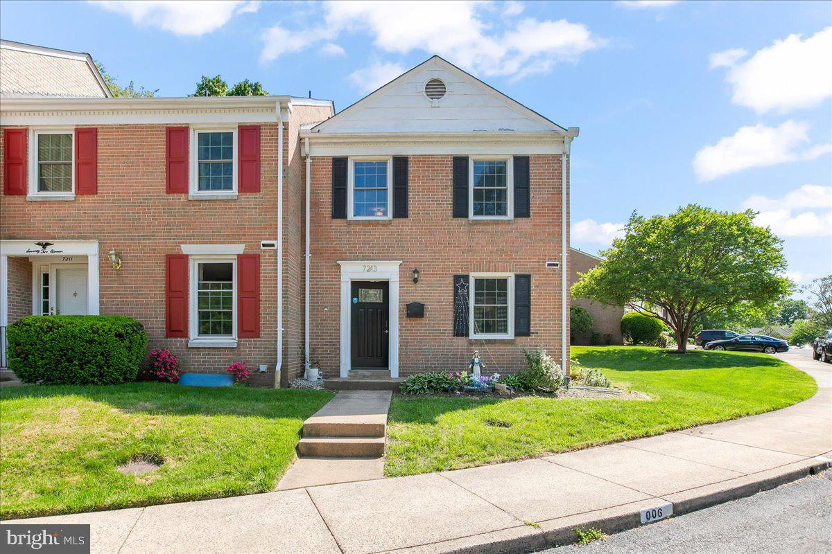 7213 Evanston Road Springfield, VA 22150 - Photo 2 of 37 Charming brick home with vibrant curb appeal.