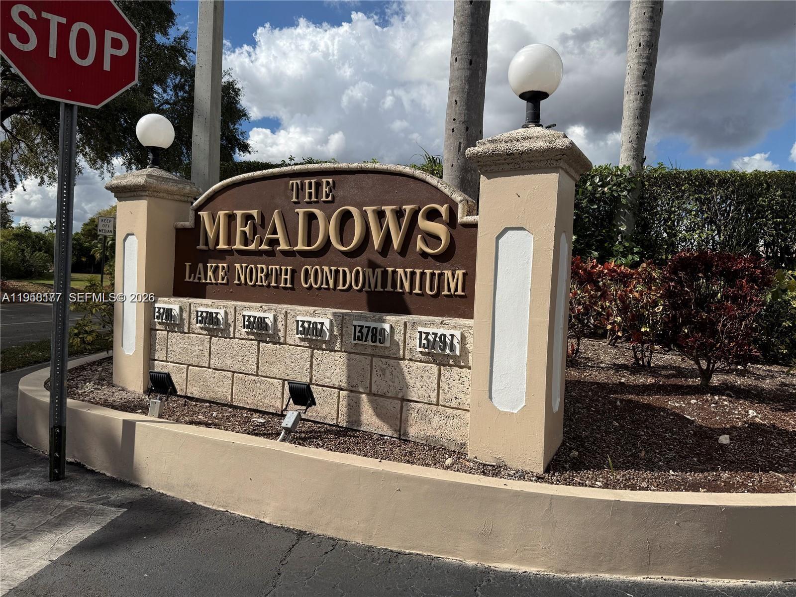 a view of a street sign