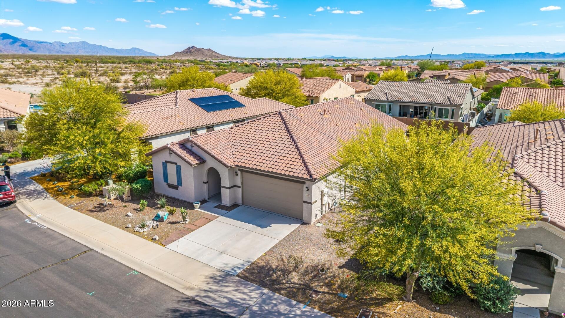 18021 West Indigo Brush Road Goodyear, AZ 85338 - Photo 36 of 47 a view of a balcony with an ocean view