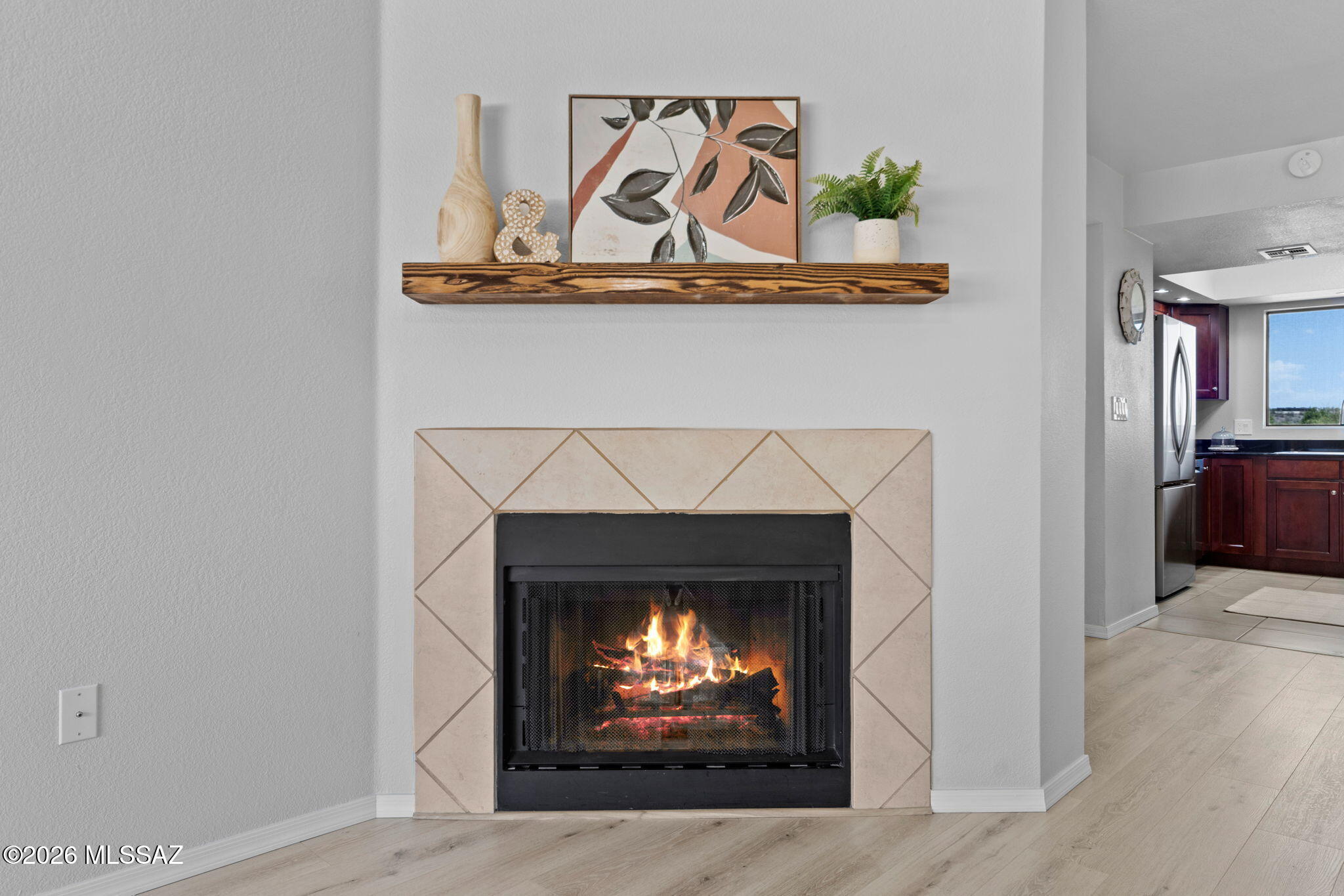 7255 East Snyder Road, Unit 1204 Tucson, AZ 85750 - Photo 13 of 50 That mantle!