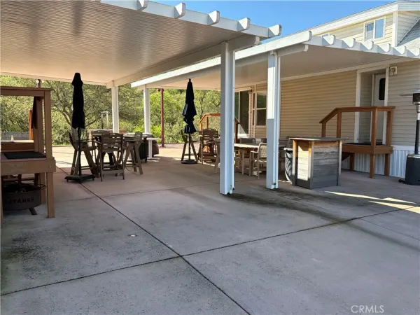 a view of living room with patio