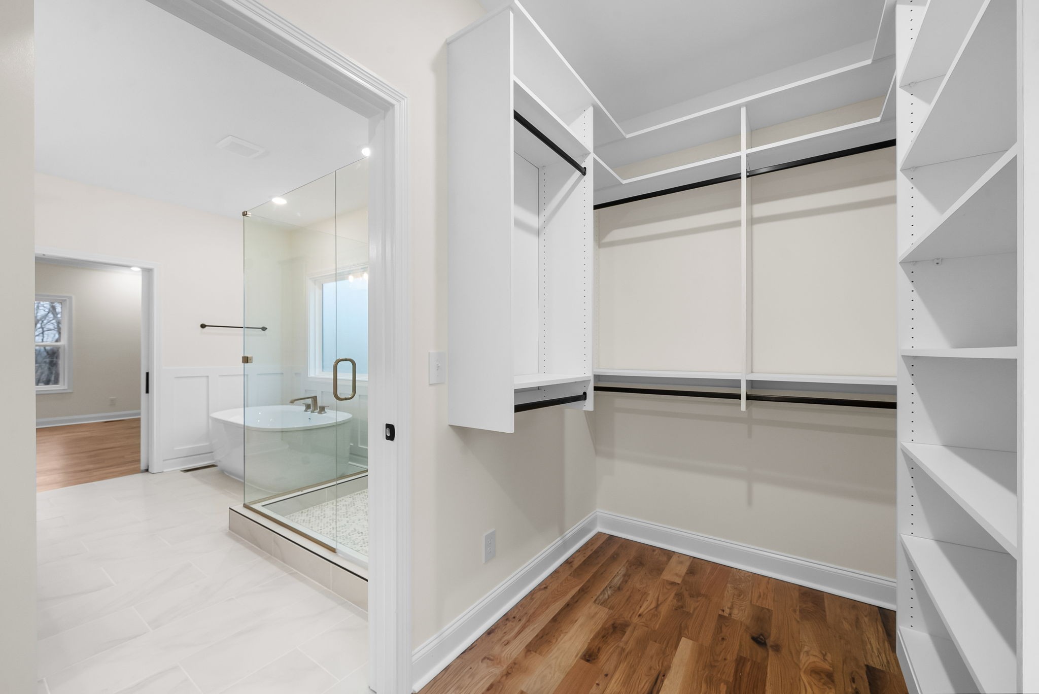 1800 Gholson Road Clarksville, TN 37043 - Photo 15 of 33 a view of an empty walk in closet