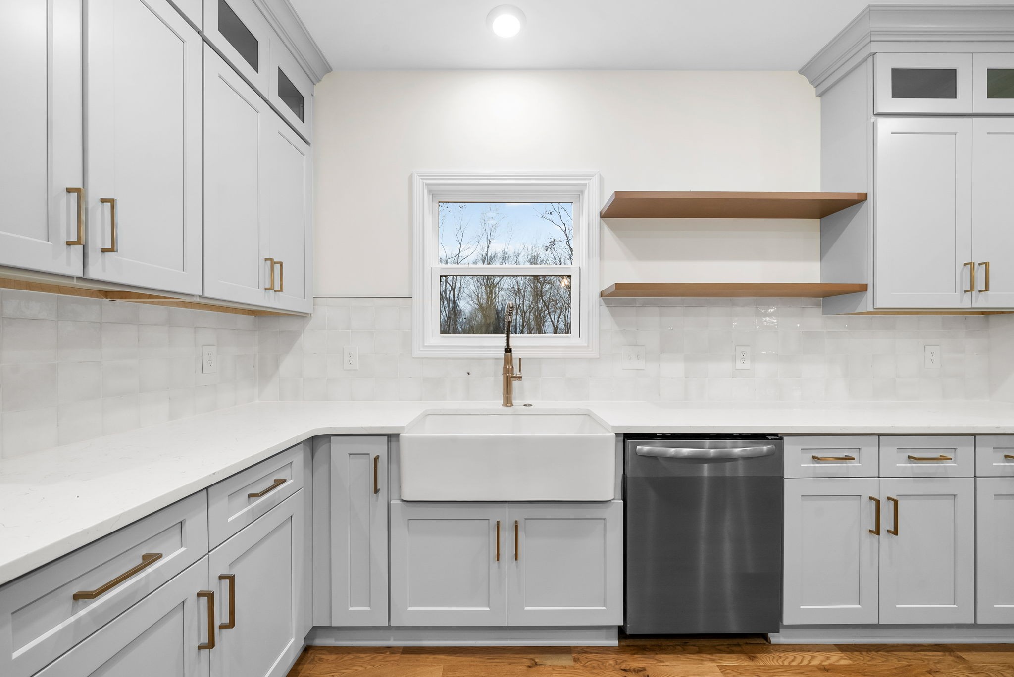 1800 Gholson Road Clarksville, TN 37043 - Photo 6 of 33 a kitchen with cabinets and window