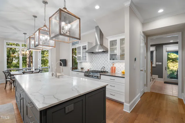 a very nice looking living room with a large window