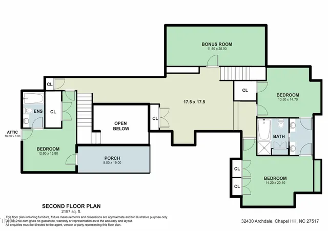 $3,250,000 | 32430 Archdale Drive, Chapel Hill, NC 27517