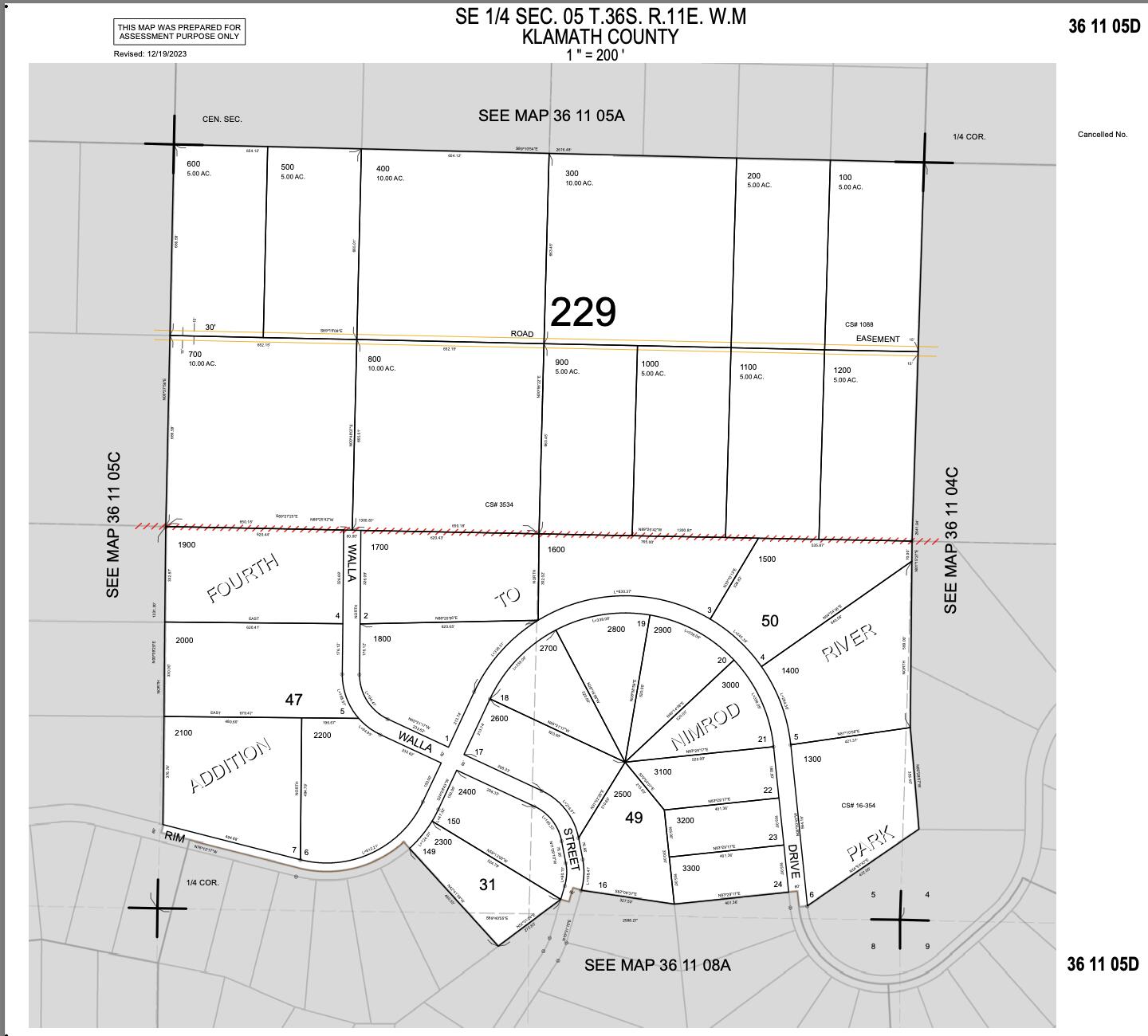 Rim Drive Chiloquin, OR 97624 - Photo 1 of 2 tax map