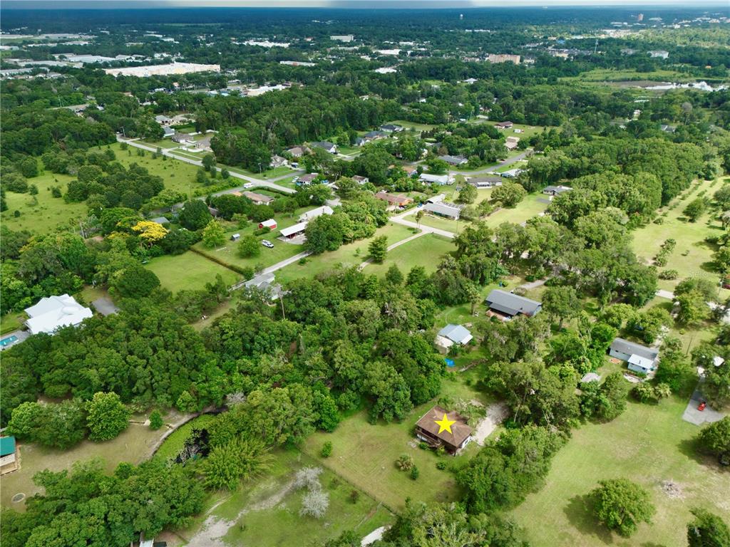 425 Mercers Fernery Road DeLand, FL 32720 - Photo 49 of 54 a view of a lush green forest with houses