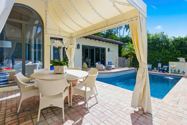 a view of a couches in a patio