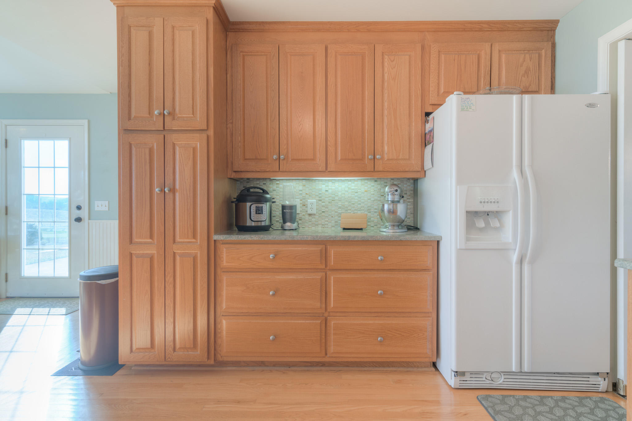 1675 Union Valley Road Riner, VA 24149 - Photo 14 of 50 a white refrigerator freezer sitting inside of a kitchen