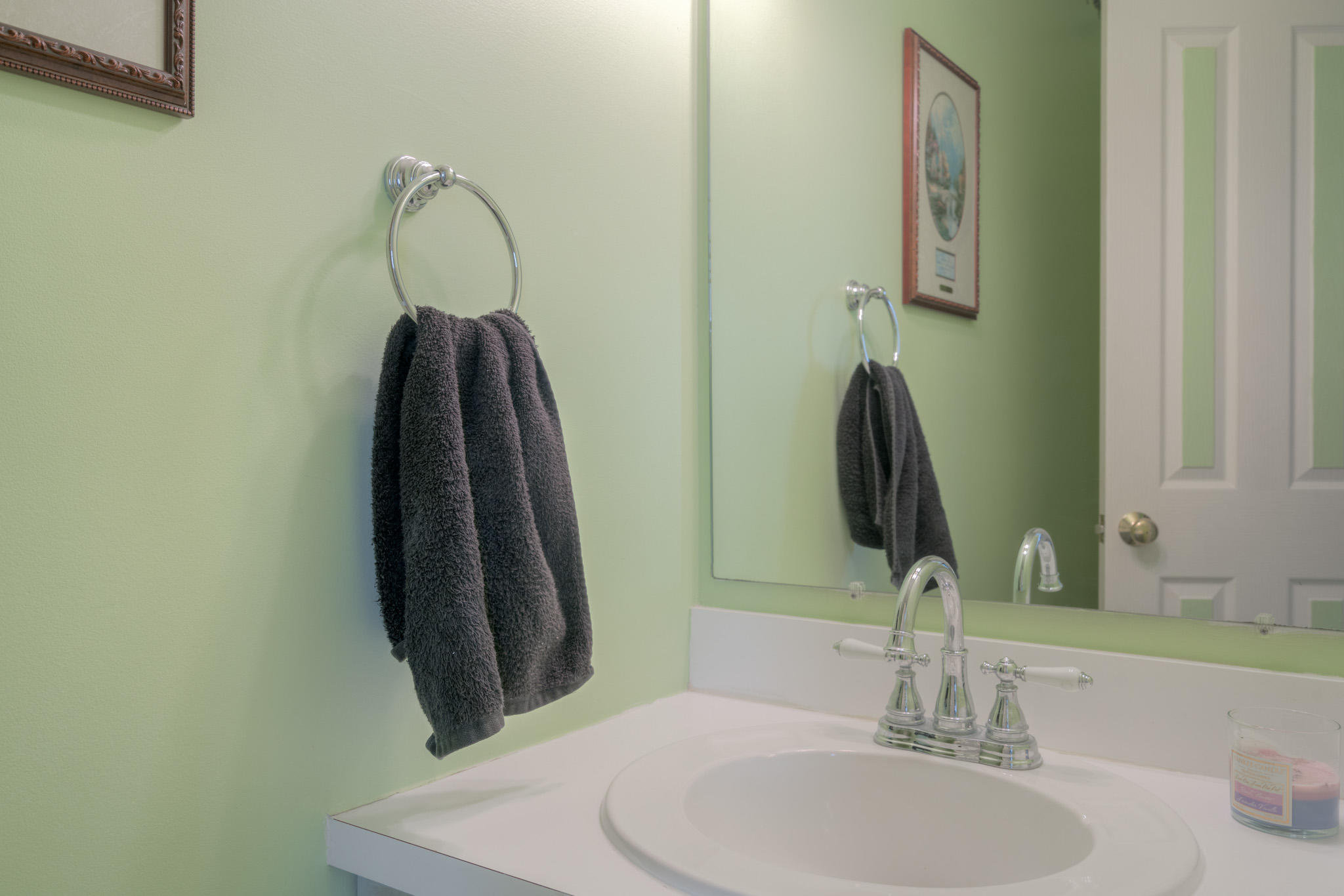 1675 Union Valley Road Riner, VA 24149 - Photo 21 of 50 a bathroom with a sink and a mirror