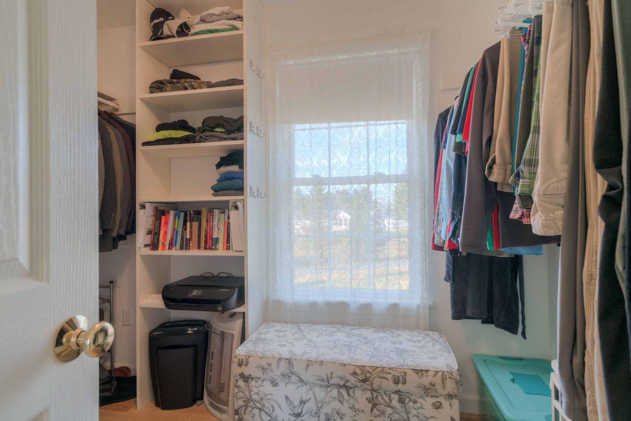 1675 Union Valley Road Riner, VA 24149 - Photo 25 of 50 a view of walk in closet with clothes and shoes