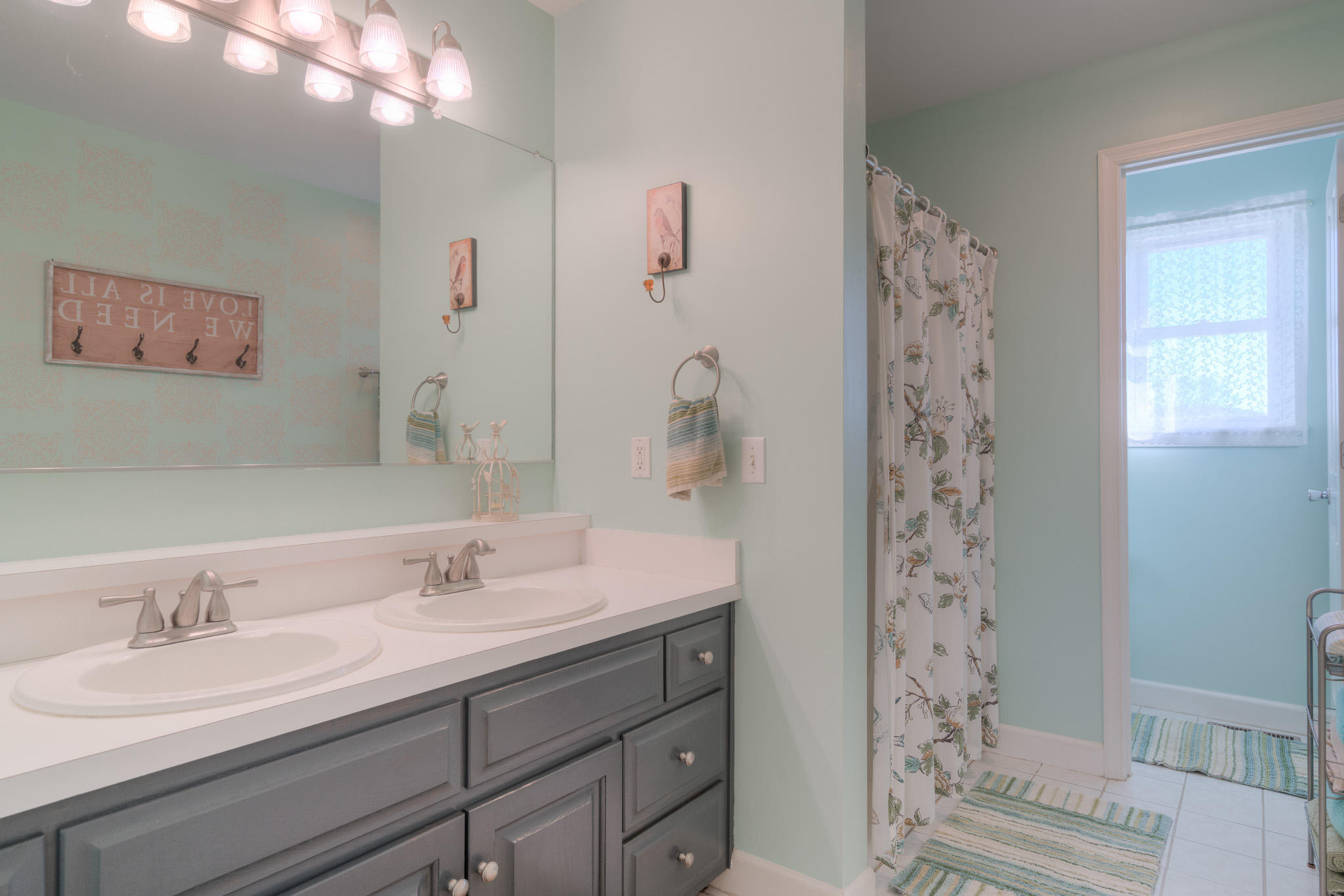 1675 Union Valley Road Riner, VA 24149 - Photo 27 of 50 a bathroom with a sink and a mirror