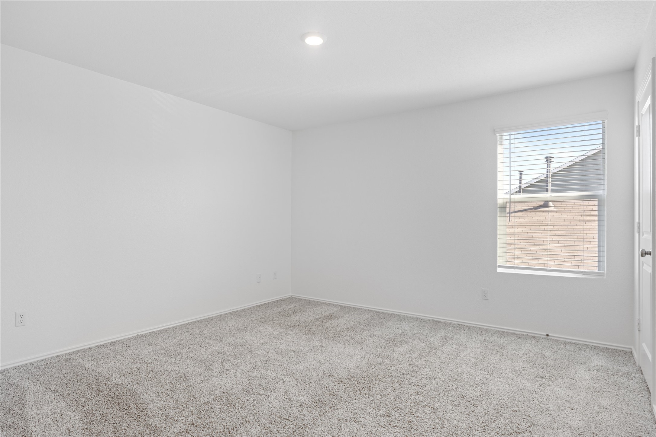 13520 Knights Branch Drive Elgin, TX 78621 - Photo 10 of 20 Carpeted spare room with baseboards and recessed lighting