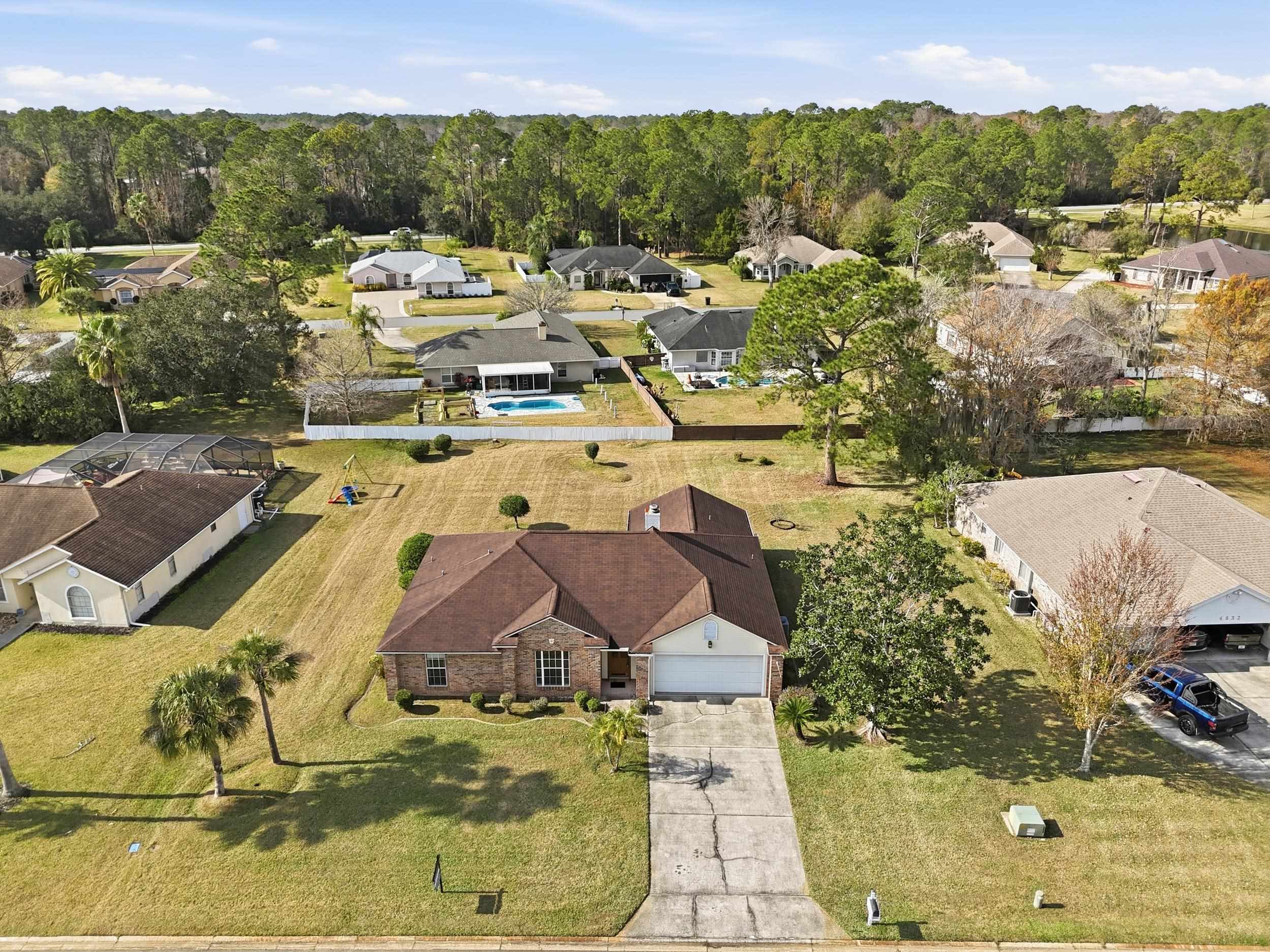 4628 Legends Lane Elkton, FL 32033 - Photo 37 of 49 an aerial view of residential houses with outdoor space