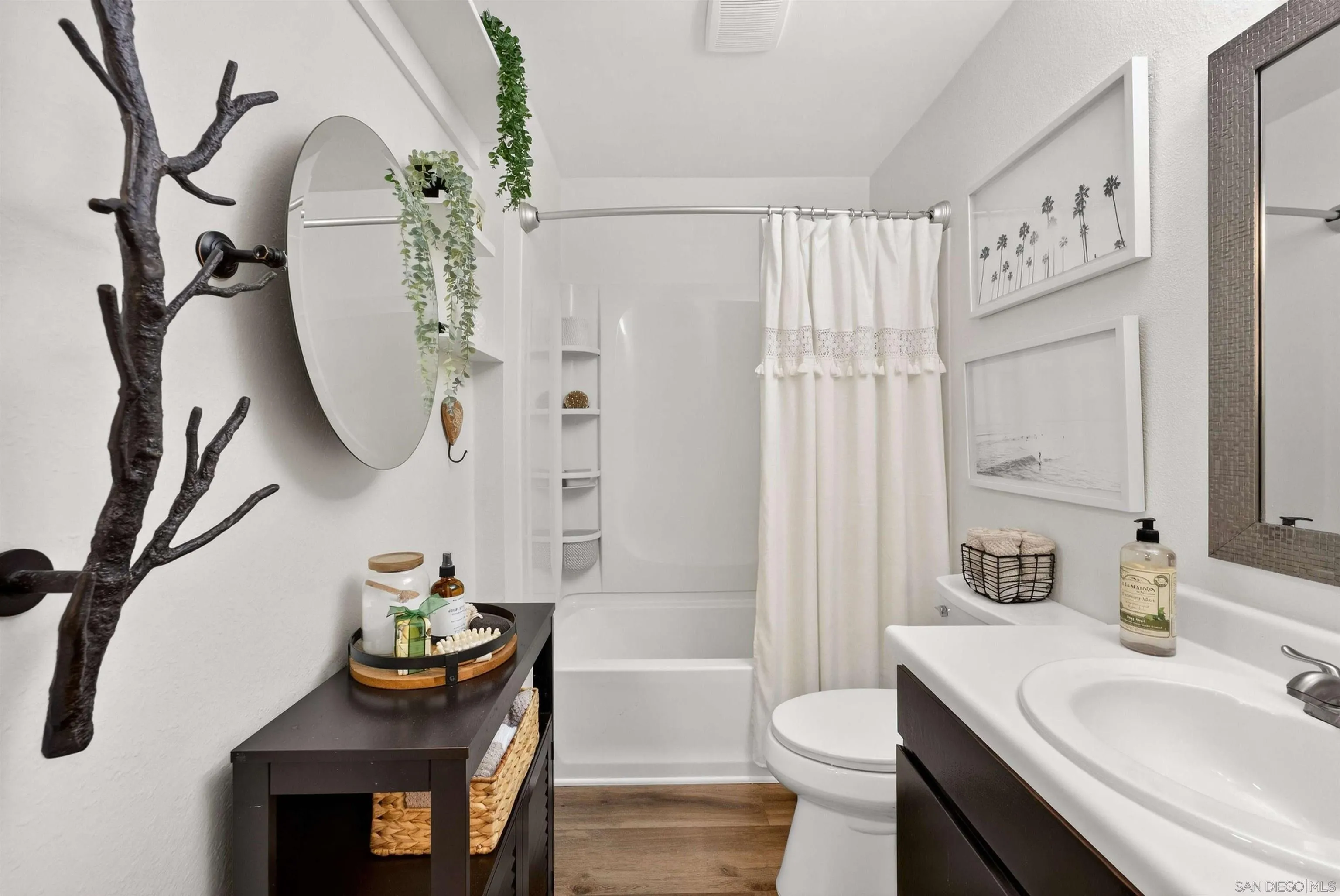 6255 Rancho Mission Road, Unit 302 San Diego, CA 92108 - Photo 24 of 28 a bathroom with a sink a toilet and shower