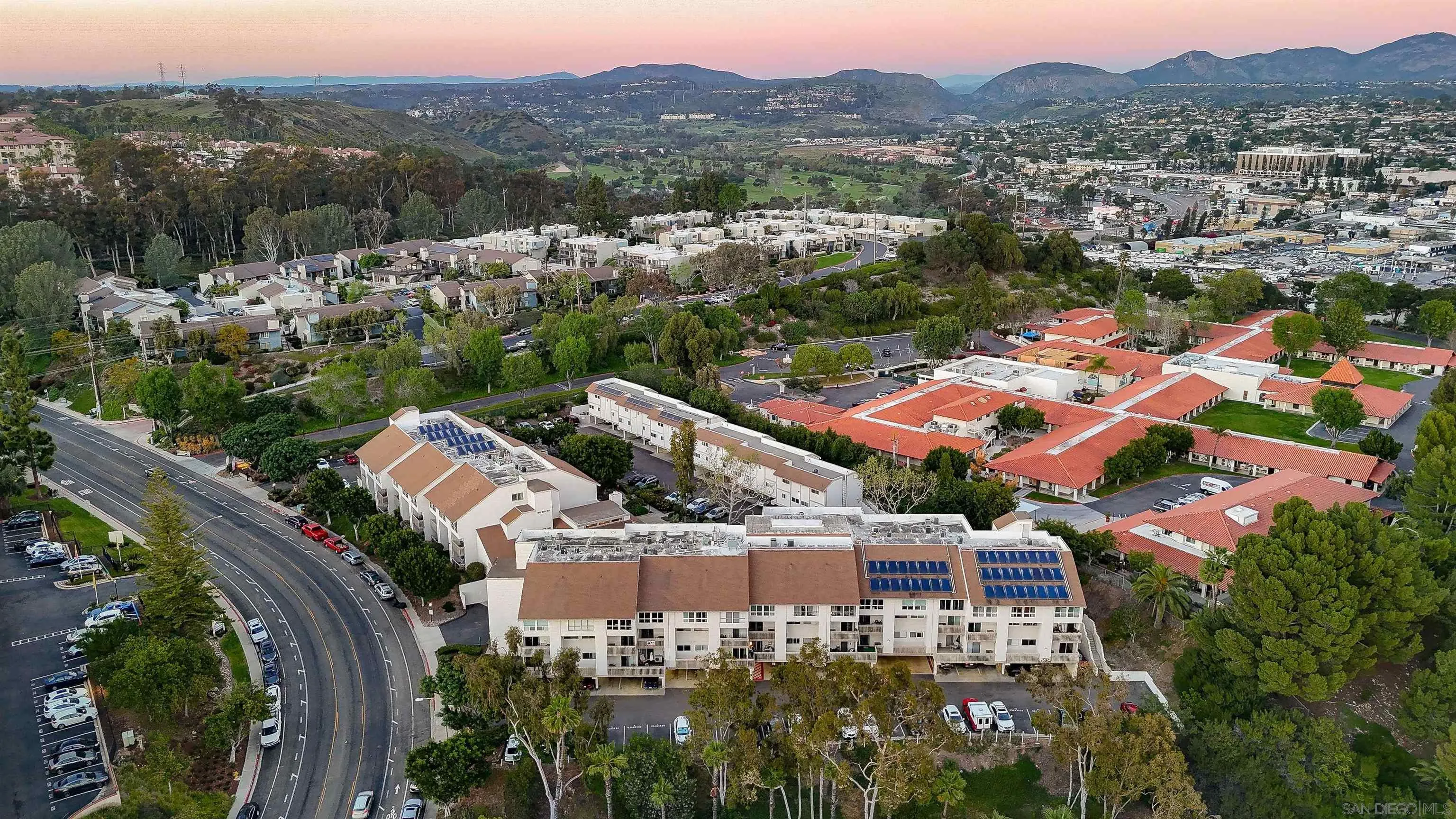 6255 Rancho Mission Road, Unit 302 San Diego, CA 92108 - Photo 27 of 28 a view of a city with a lake