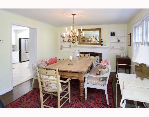 Undisclosed Address Darien, CT 06820 - Photo 3 of 7 a view of a dining room with furniture and a chandelier