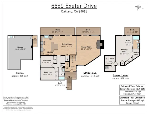 $925,000 | 6689 Exeter Drive, Oakland, CA 94611