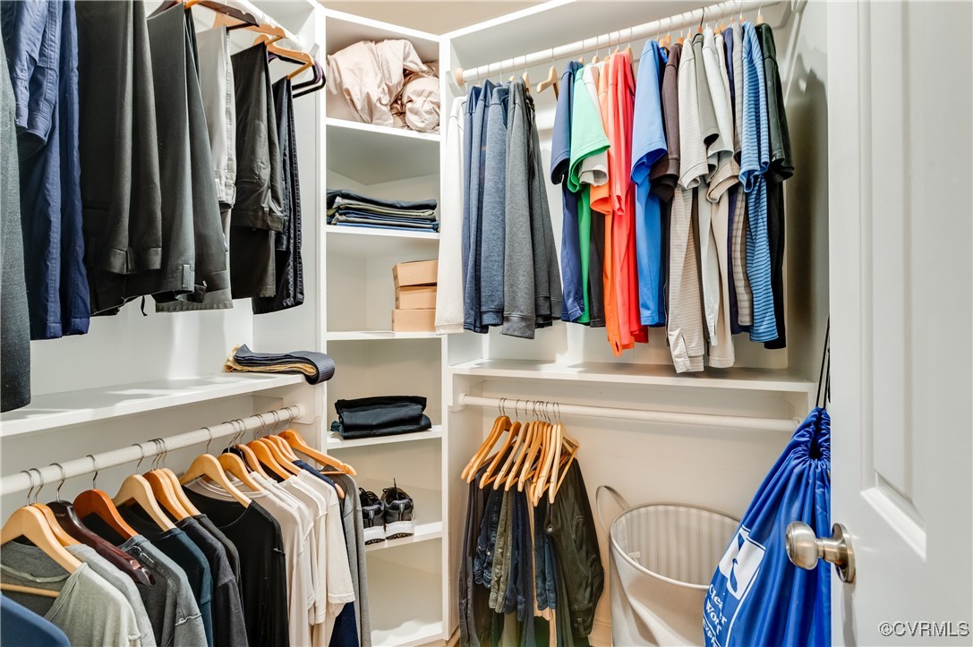 3510 Lansdowne Road Midlothian, VA 23113 - Photo 32 of 47 a view of walk in closet with clothes and shoes