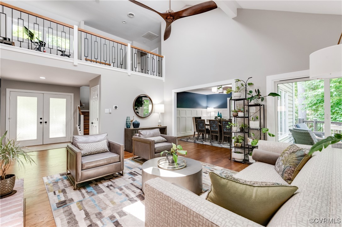 3510 Lansdowne Road Midlothian, VA 23113 - Photo 8 of 47 a living room with furniture and a large window