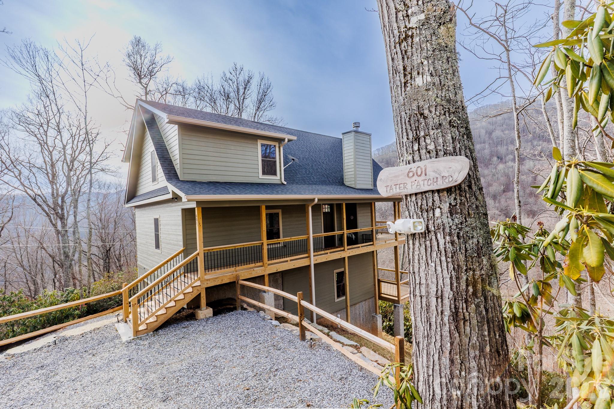 601 Tater Patch Road Maggie Valley, NC 28751 - Photo 2 of 32 a view of front door of house