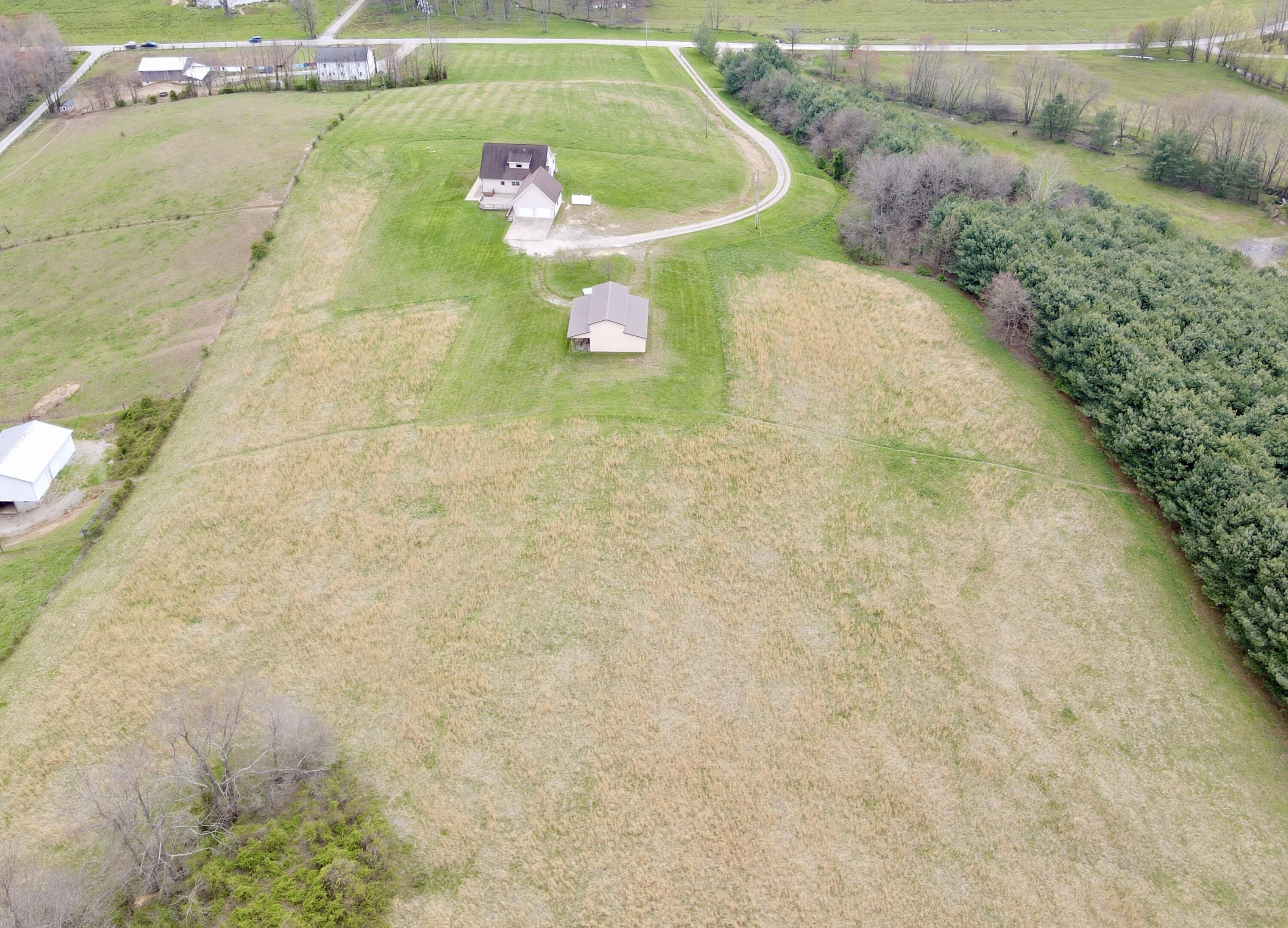 1981 Horton Sisters Road Oak Hill, OH 45656 - Photo 8 of 26 8. Rear Aerial