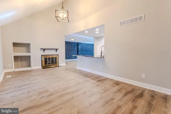 a view of wooden deck