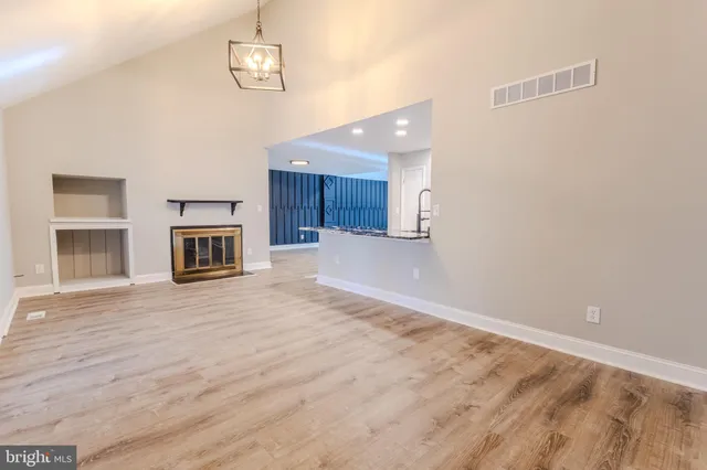 a view of wooden deck