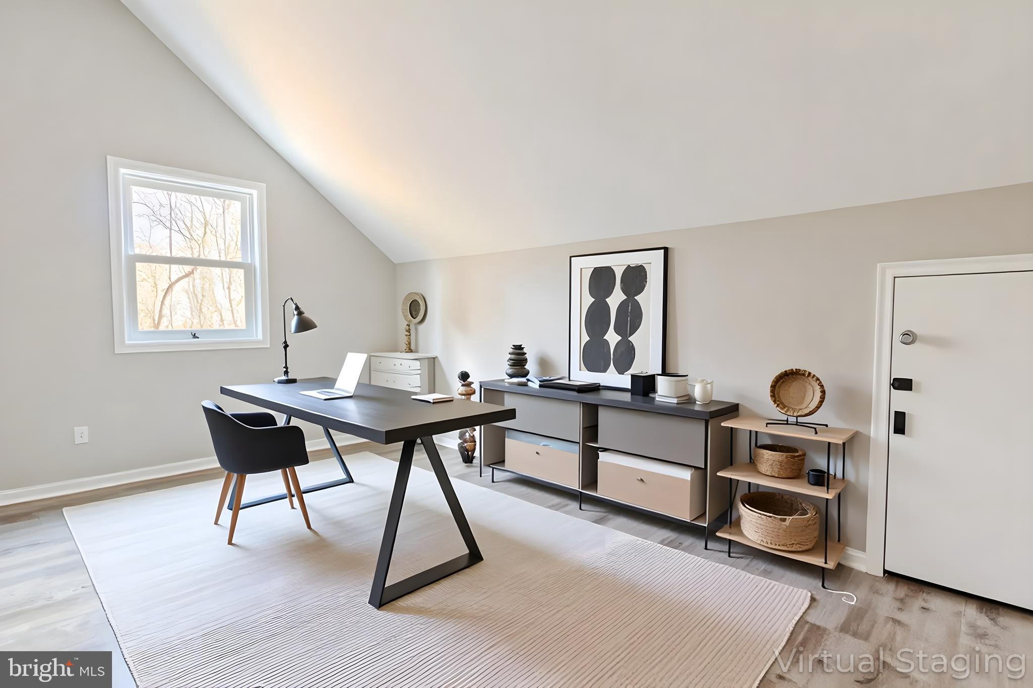 524 Ridge Road Annapolis, MD 21401 - Photo 39 of 53 a view of a workspace with furniture and window in a room