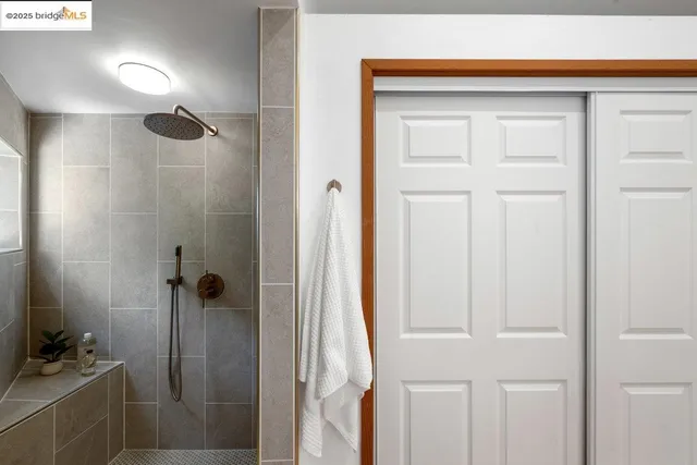 a view of an entryway with staircase