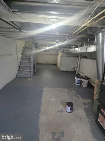 a view of storage and utility room