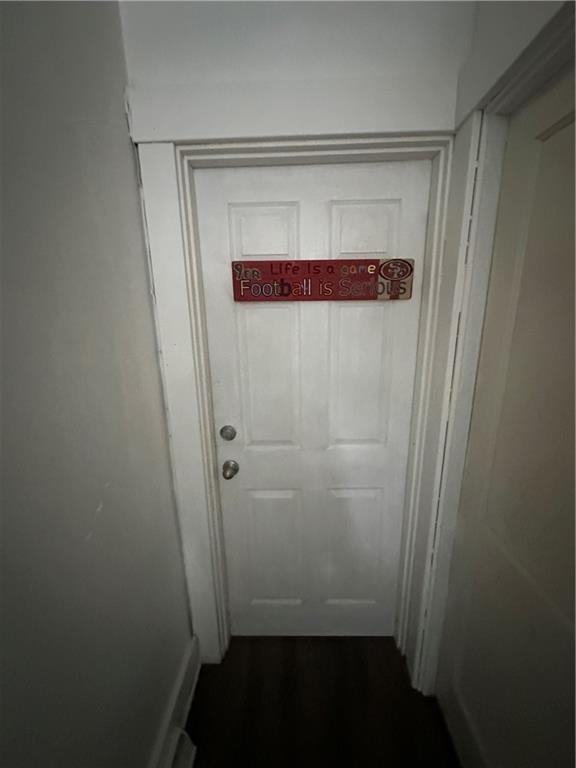 1131 12th Street McKees Rocks, PA 15136 - Photo 21 of 45 a bathroom with a glass shower door