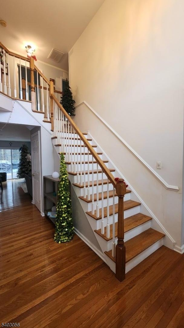 52 Fox Hollow Road Montague, NJ 07827 - Photo 3 of 45 a view of entryway with wooden floor