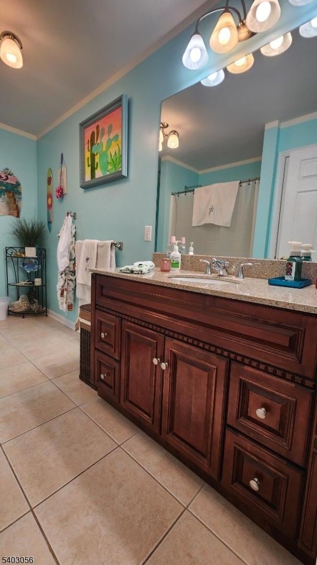 52 Fox Hollow Road Montague, NJ 07827 - Photo 36 of 45 a spacious bathroom with a granite countertop sink and a mirror