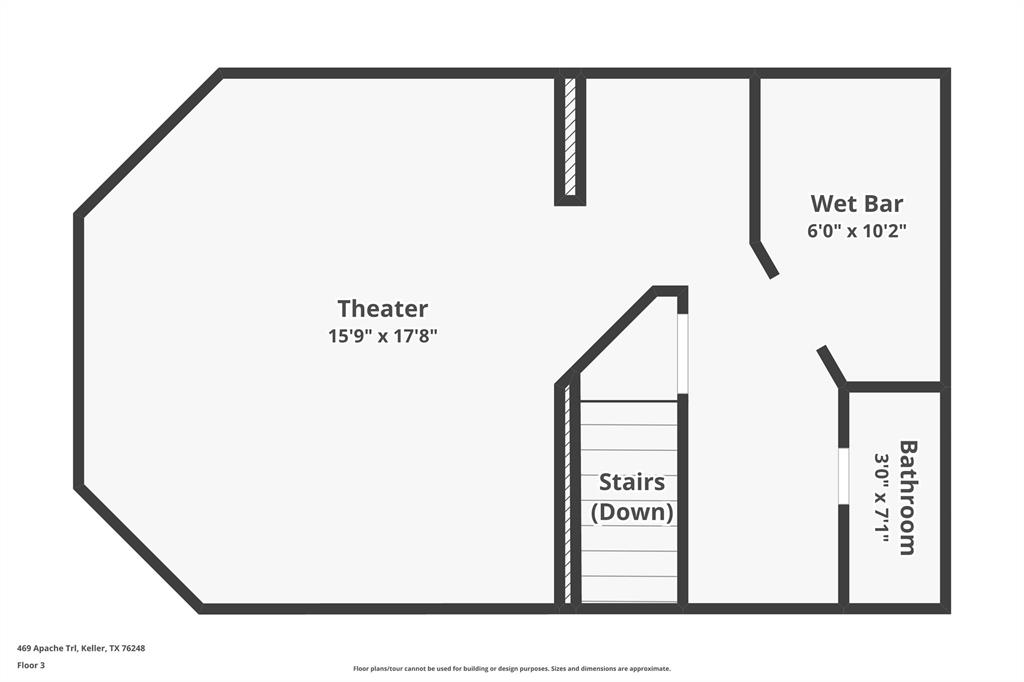 469 Apache Trail Keller, TX 76248 - Photo 37 of 39 a picture of a black and white photo