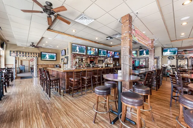 a view of a bar restaurant