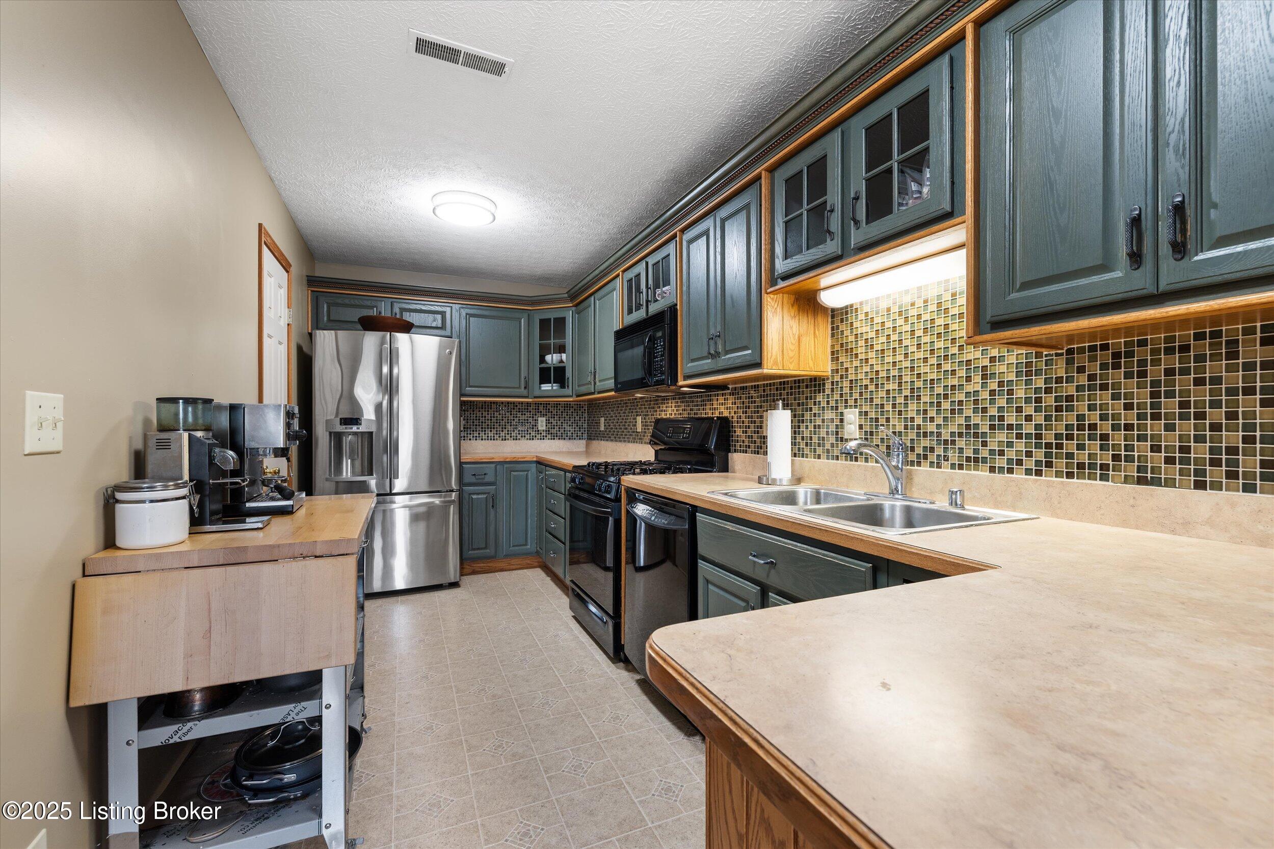 Kitchen with walk in pantry