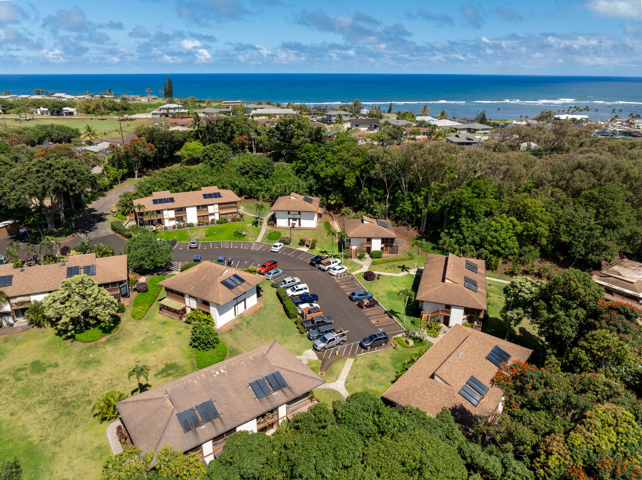4701 Kawaihau Road, Unit F201 Kapaa, HI 96746 - Photo 23 of 24 an aerial view of residential house with outdoor space