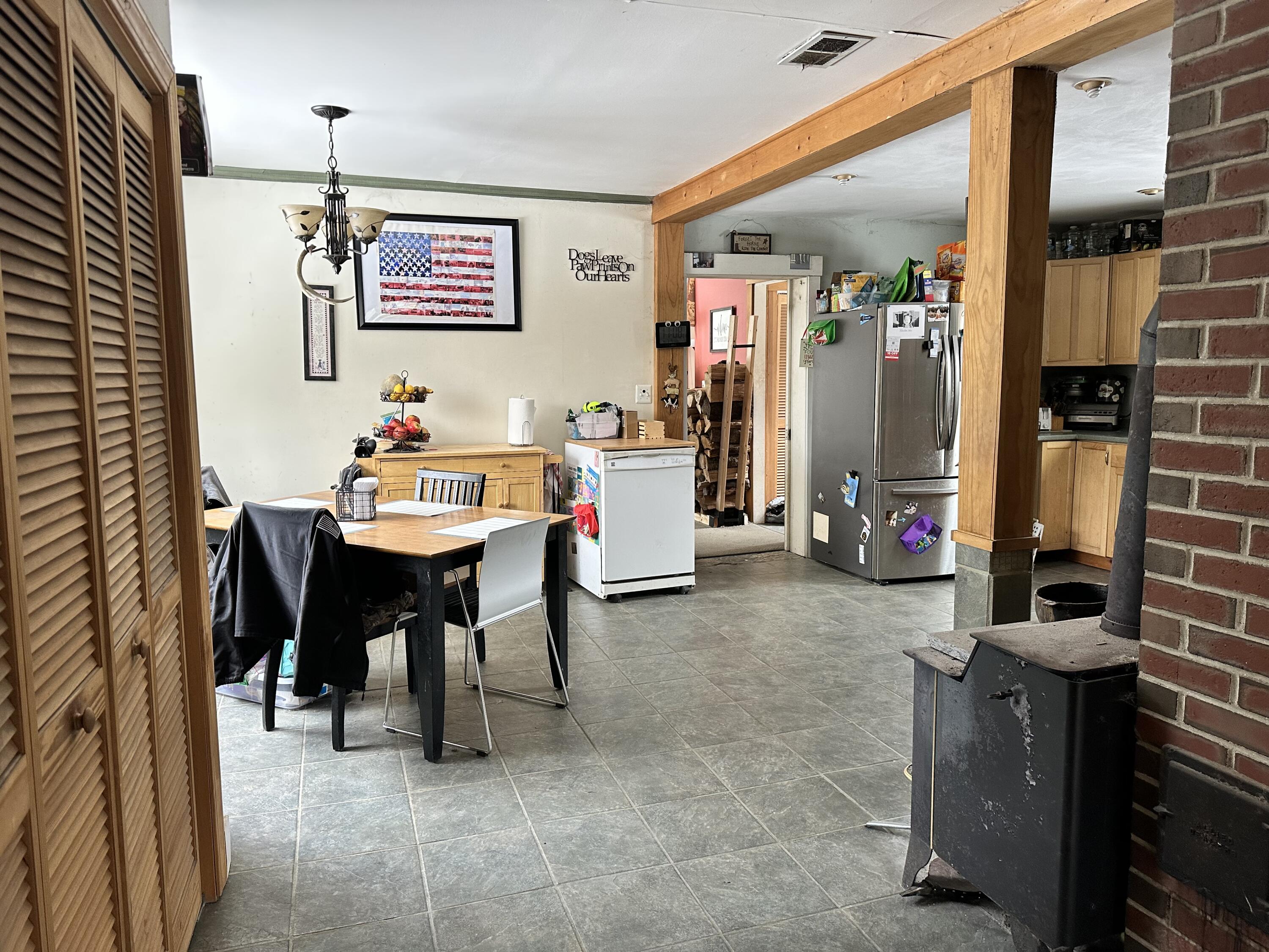 96 Webb Road Thorndike, ME 04986 - Photo 12 of 43 Kitchen/dining area