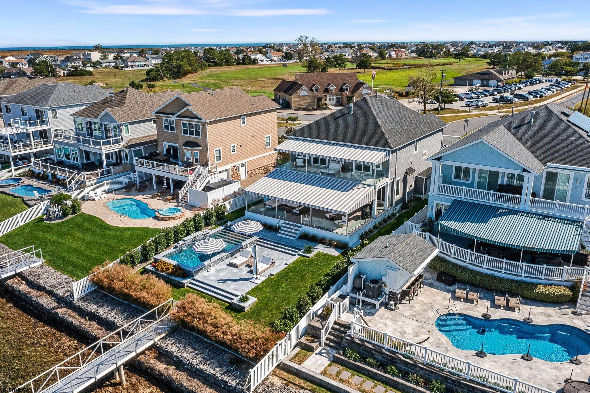 10 Golf Course Drive Brigantine, NJ 08203 - Photo 54 of 56 an aerial view of a house with a ocean view