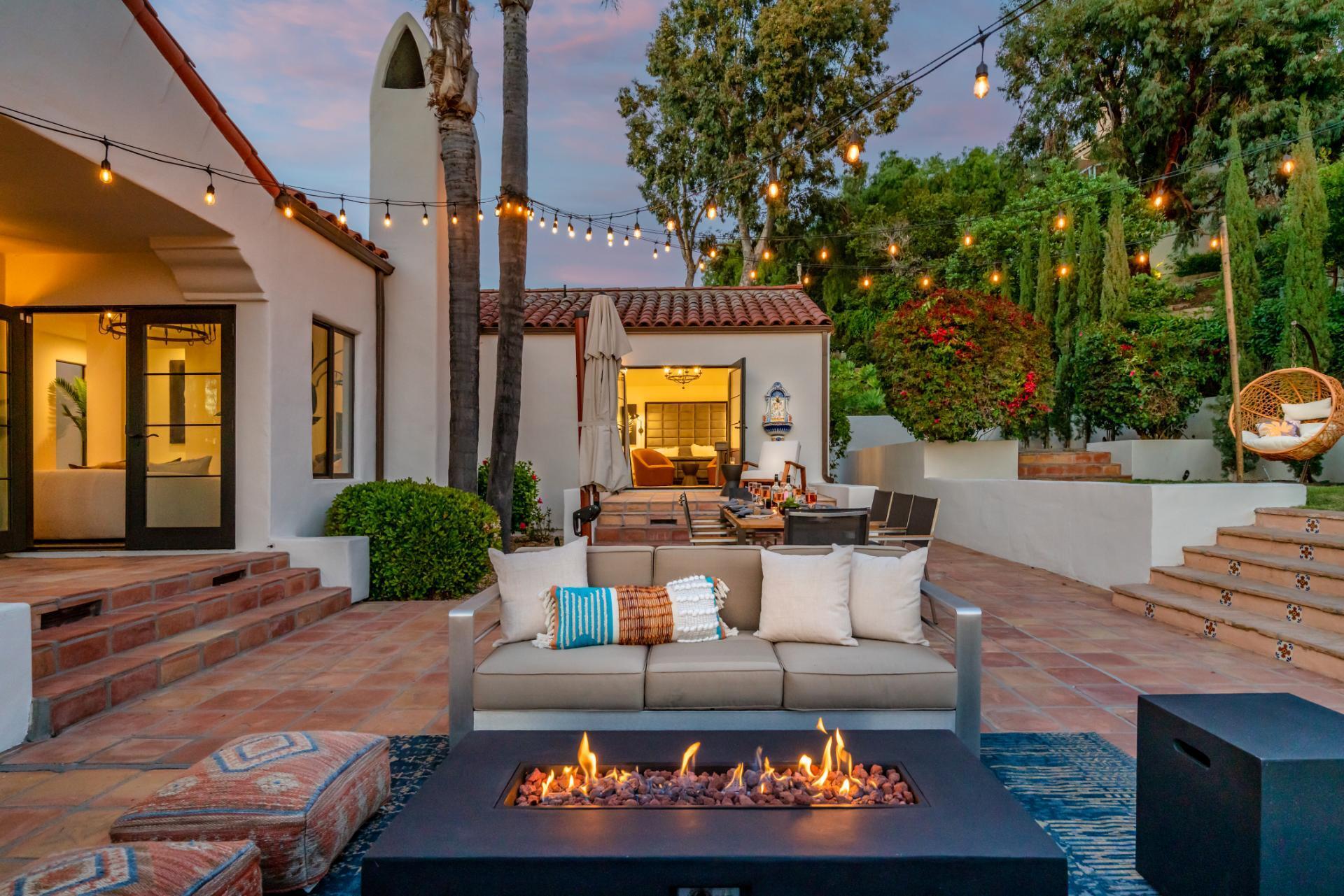 1910 Barker Pass Road Santa Barbara, CA 93108 - Photo 32 of 41 a view of swimming pool with outdoor seating