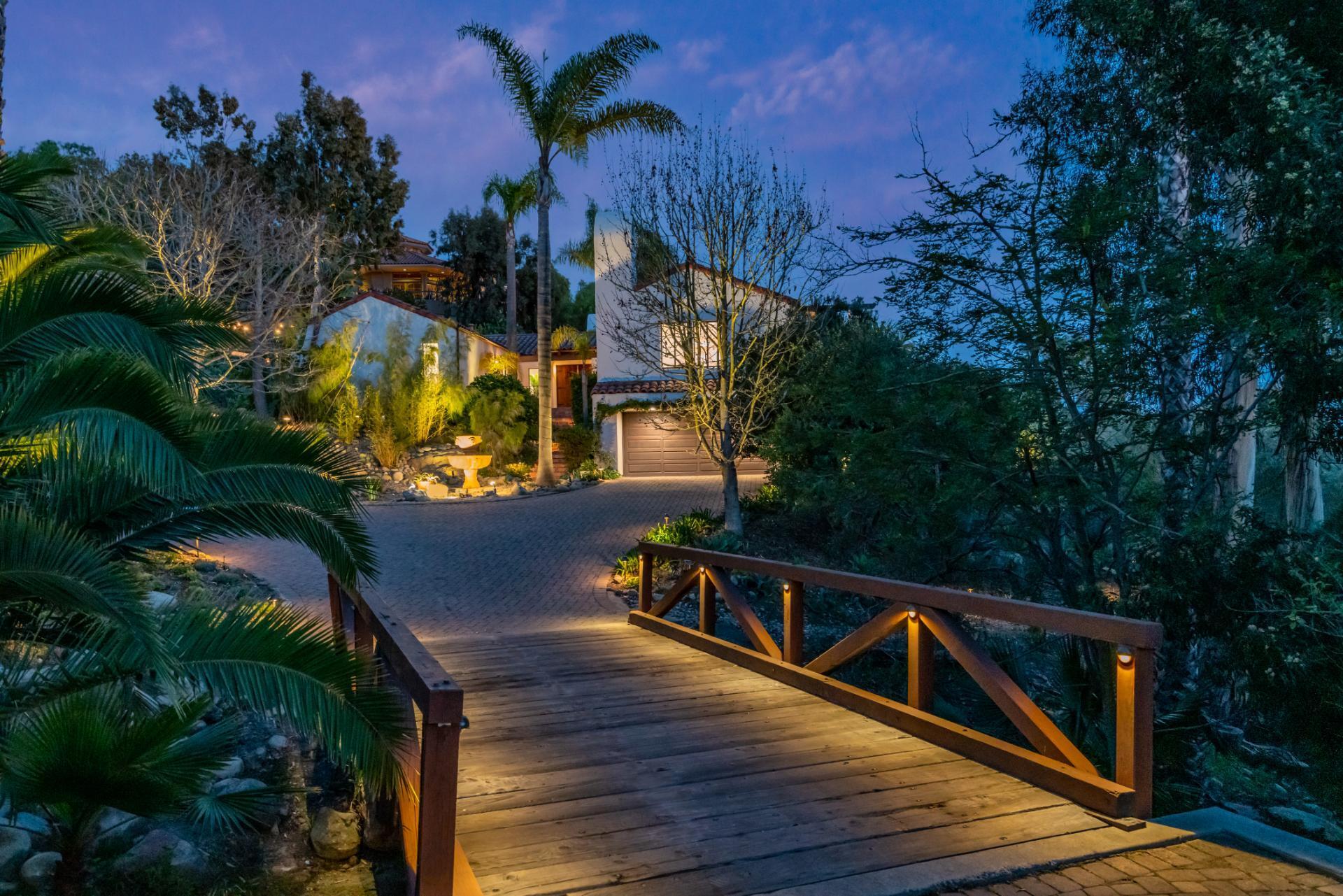 1910 Barker Pass Road Santa Barbara, CA 93108 - Photo 39 of 41 a view of a house with a yard