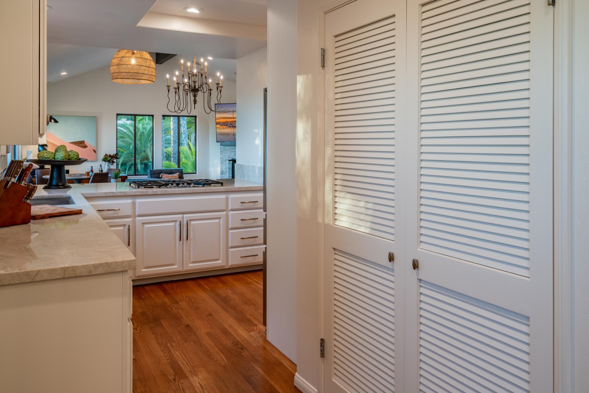 1910 Barker Pass Road Santa Barbara, CA 93108 - Photo 4 of 41 a kitchen with sink and cabinets