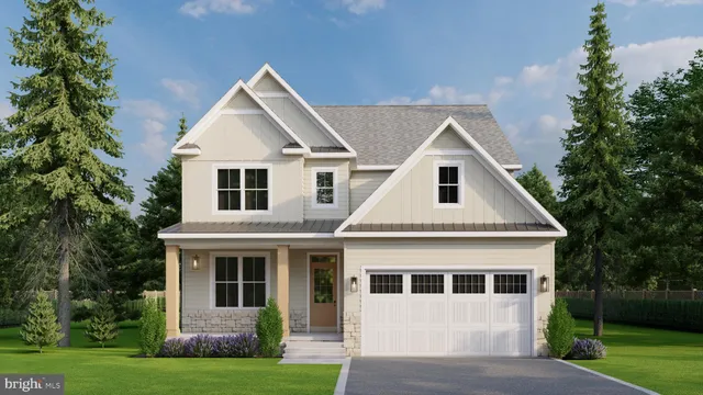 a view of house with yard