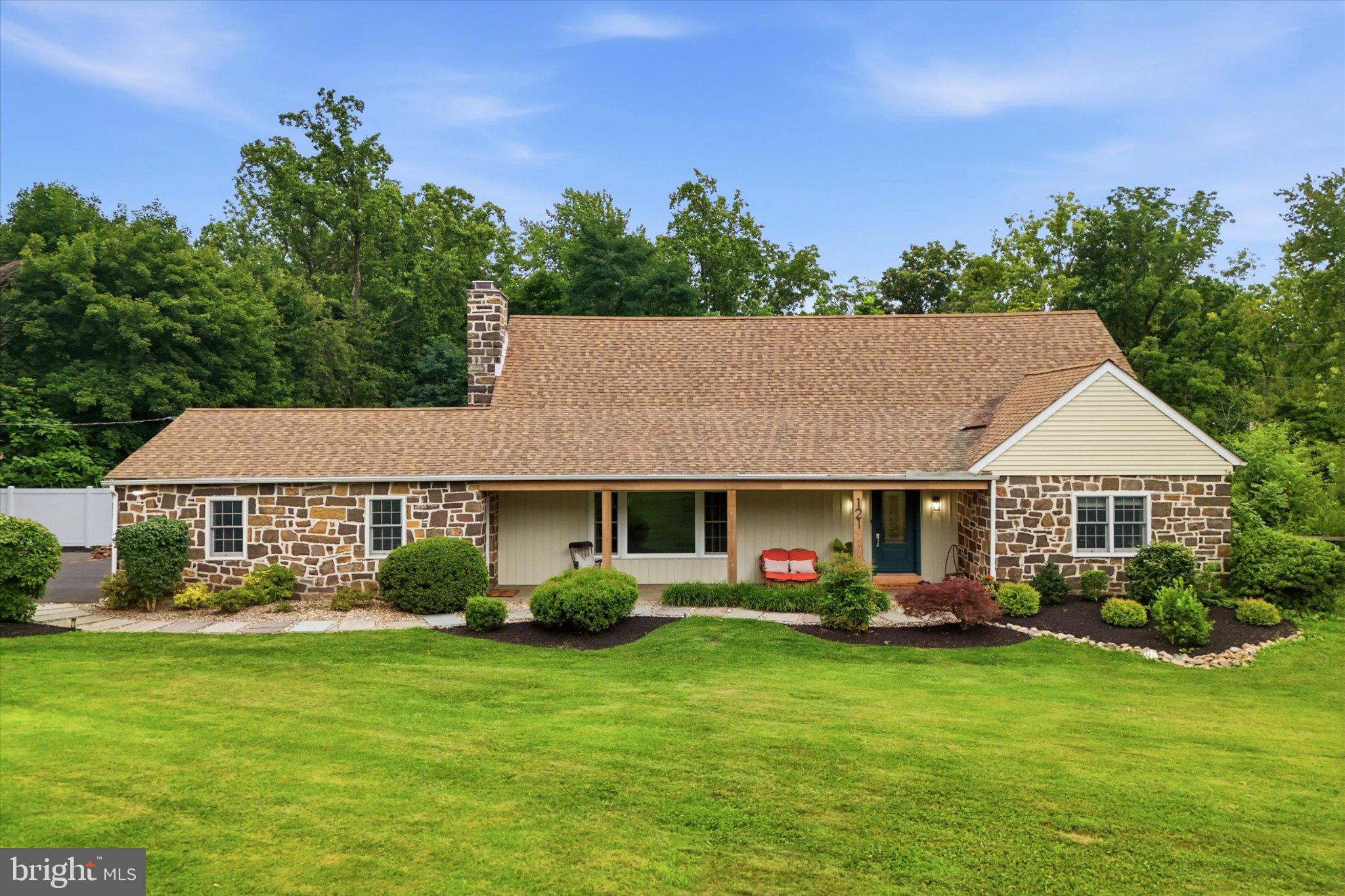 121 Gwynedd Manor Road North Wales, PA 19454 - Photo 2 of 59 Charming stone-front home in nature.