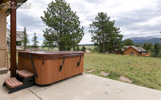 137 Matthew Road Divide, CO 80814 - Photo 16 of 41 Hot tub on patio off of owners' suite