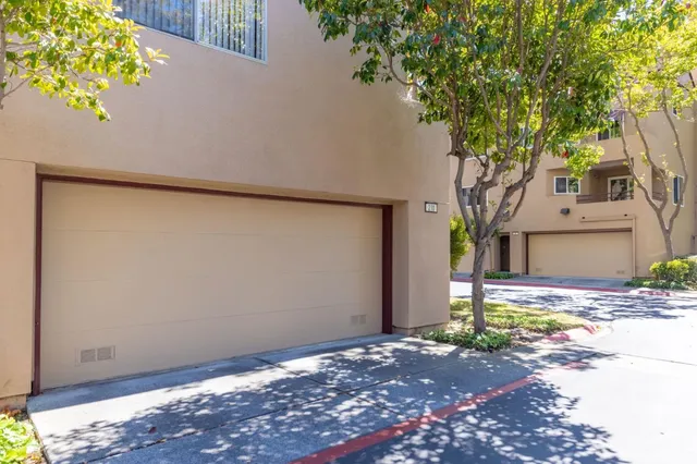 a backyard of a house