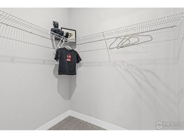 a bedroom with a bed and dresser