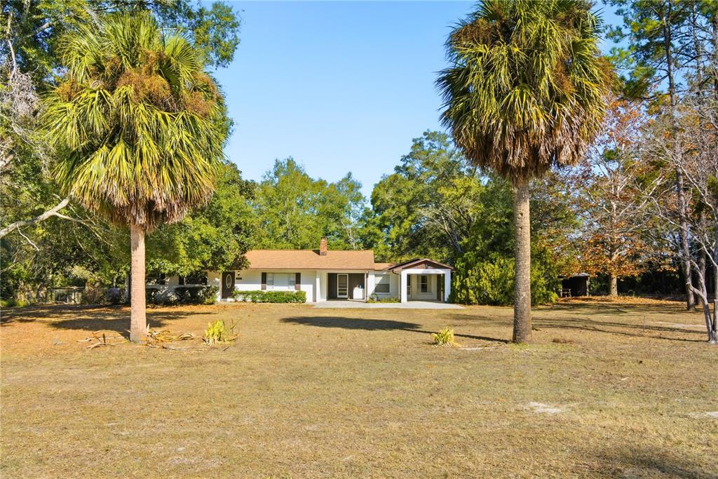 3780 County Road 340 Bell, FL 32619 - Photo 1 of 1 a house with trees in front of it